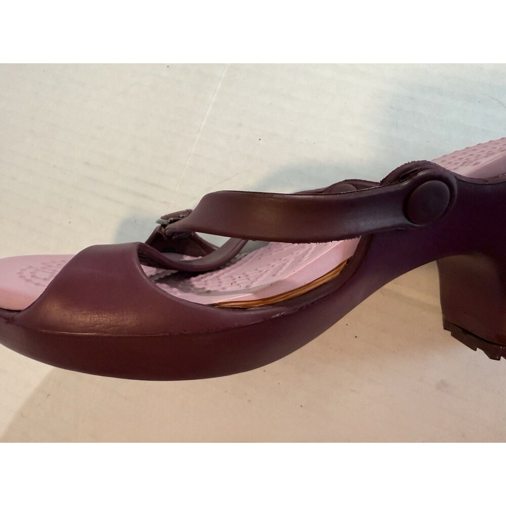Women’s Pink Platform Slide Sandals - Picture 12 of 14